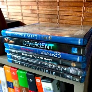🔵 Blu-Ray. 8 great movies 🍿